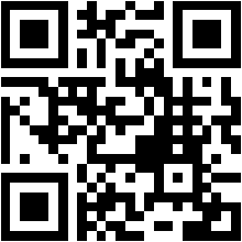 Stylized QR code highlighting TextClipper download